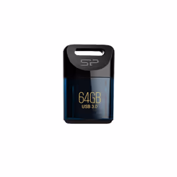 Silicon Power Jewel J06, 64 Go, USB Type-A, 3.2 Gen 1 (3.1 Gen 1), Casquette, 3,6 g, Bleu