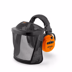 Bouclier de sécurité avec cache-oreilles Stihl Dynamtic BT-N avec fonction Bluetooth