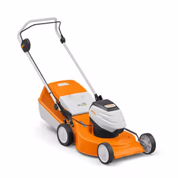 Stihl RMA 253 tondeuse à gazon Marcher derrière un tracteur tondeuse Batterie Noir, Gris, Orange