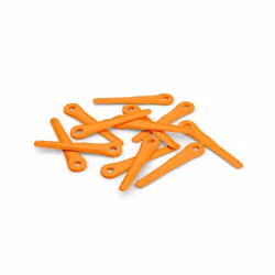 Stihl 40020071000, Lame de débroussailleuse, Orange, Synthétique, PolyCut 6-2, PolyCut 7-3, 12 pièce(s)