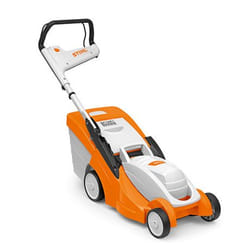 Stihl RME 339 C tondeuse à gazon Marcher derrière un tracteur tondeuse Secteur Orange, Blanc