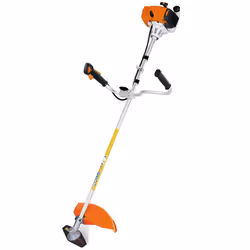 Stihl FS 120, Débroussailleuse, Fil de nylon, Poignée arrondie, Noir, Métallique, Orange, 30,8 cm³, 0,64 L