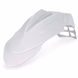 Acerbis Supermoto Fender avant, blanc pour Hommes