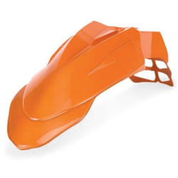 Acerbis Supermoto Fender avant, orange pour Hommes