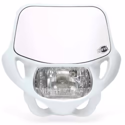 Acerbis DHH Certified Masque avant avec phare, blanc pour Hommes