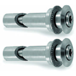 Acerbis Tri Fit/X-Open Spacers Kit, argent pour Hommes