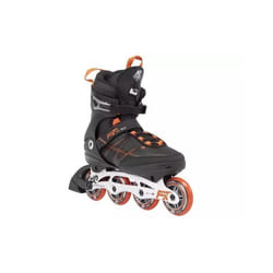 Rollers - K2 - Fit 80 Alu - Homme - Noir/Orange