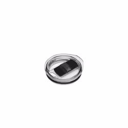 CamelBak Tumbler Deckel, Couvercle de bouteille de boisson, Noir, Transparent, 71 mm, 75 mm, 17 mm, 28 g