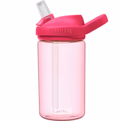 CamelBak Eddy+, 400 ml, Utilisation quotidienne, Translucide, Polypropylène (PP), Silicone, Tritan, Grapefruit, Enfant