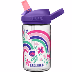 CamelBak 2472103041, 400 ml, Utilisation quotidienne, Multicolore, Tritan, Rainbow Floral, Enfant