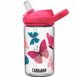CamelBak 2472102041, 400 ml, Utilisation quotidienne, Noir, Bleu, Rose, Transparent, Tritan, Colorblock Butterflies, Enfant