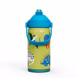 CamelBak Thrive Flip Straw Kids Utilisation quotidienne 400 ml Acier inoxydable Bleu, Olive