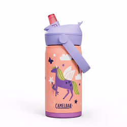 CamelBak Thrive Flip Straw Kids Utilisation quotidienne 400 ml Acier inoxydable Rose clair, Violet
