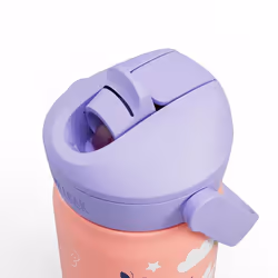 CamelBak Thrive Flip Straw Kids Utilisation quotidienne 400 ml Acier inoxydable Rose clair, Violet - Vue supplémentaire 5