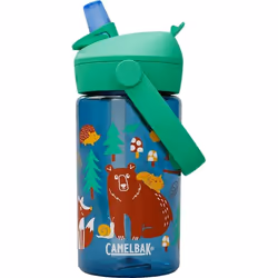 CamelBak Thrive Flip Straw Kids, 400 ml, Utilisation quotidienne, Bleu, Vert, Tritan, Enfant, Garçon/Fille