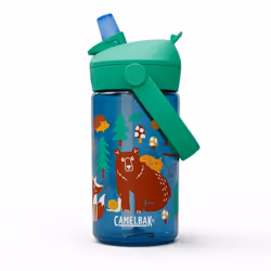 CamelBak Thrive Flip Straw Kids Utilisation quotidienne 400 ml Tritan Bleu, Vert