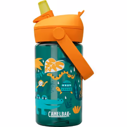 CamelBak Thrive Flip Straw Kids, 400 ml, Utilisation quotidienne, Vert, Multicolore, Orange, Transparent, Tritan, Enfant, Gar ...