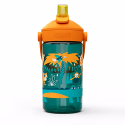CamelBak Thrive Flip Straw Kids Utilisation quotidienne 400 ml Tritan Vert, Multicolore, Orange, Transparent