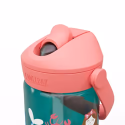 CamelBak Thrive Flip Straw Kids Utilisation quotidienne 400 ml Tritan Vert, Rose - Vue supplémentaire 5