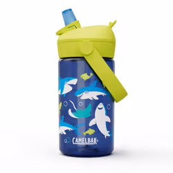 CamelBak Thrive Flip Straw Kids, 400 ml, Utilisation quotidienne, Bleu clair, Vert clair, Tritan, Enfant, Garçon/Fille