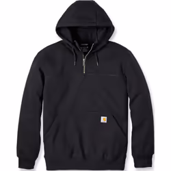 Carhartt Rain Defender Loose Fit Heavyweight Quarter-Zip Capuche, noir, taille M pour Hommes