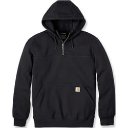 Carhartt Rain Defender Loose Fit Heavyweight Quarter-Zip Capuche, noir, taille M pour Hommes