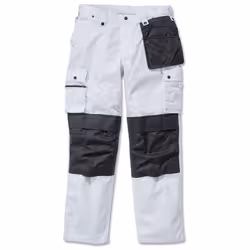 Carhartt Multi Pocket Ripstop Jeans/Pantalons, blanc, taille 34 pour Hommes