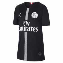 Nike 2018/19 Paris Saint-Germain Stadium Third, Adulte, Mâle, Noir, Blanc, Chemise, S, SML