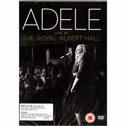 Sony Music Adele - Live at the Royal Albert Hall, CD+DVD, Pop, DVD/CD, Adele, Support physique, Adulte, 2 disques