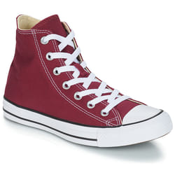 Baskets montantes en toile - CONVERSE - Ctas core hi ox - Bordeaux - Femme - Textile - Lacets