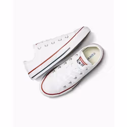 Converse 3J256C Chaussure de Skate Enfant Blanc Monochromatique - Vue supplémentaire 4