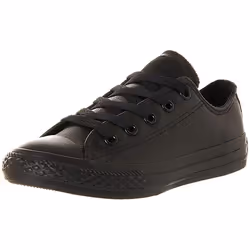 Baskets - CONVERSE - Chuck Taylor Allstar Ox - Cuir - Noir - Enfant