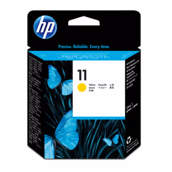 HP HPC4813A, Les têtes d'impression HP 11 fonctionnent avec :, A jet d'encre thermique, Jaune, C4813A, Singapour, 110 mm