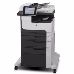 HP LaserJet Enterprise Imprimante multifonction MFP M725f, Noir et blanc, Imprimante pour Entreprises, Impression, copie, scan, fax, ADF de 100 pages; Impression USB en façade; Numérisation vers e-mail/PDF; Impression recto-verso - Vue supplémentaire 4
