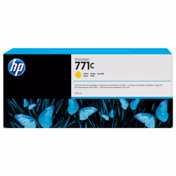 HP 771C cartouche d'encre DesignJet jaune, 775 ml, Encre à pigments, 775 ml, 1 pièce(s)