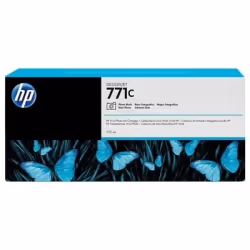 HP 771C cartouche d'encre DesignJet noir photo, 775 ml, Rendement standard, Photo noire, Encre à pigments, Encre à pigments,  ...
