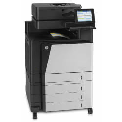 HP Color LaserJet Enterprise Flow Imprimante multifonction Color LaserJet, flux Enterprise M880z, Impression, copie, scan, fax, Chargeur automatique de documents de 200 feuilles; Impression USB en façade; Numérisation vers e-mail/PDF; Impression recto-verso