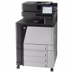 HP Color LaserJet Enterprise Flow Imprimante multifonction Color LaserJet, flux Enterprise M880z, Impression, copie, scan, fax, Chargeur automatique de documents de 200 feuilles; Impression USB en façade; Numérisation vers e-mail/PDF; Impression recto-verso