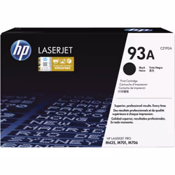HP 93A toner LaserJet noir authentique, 12000 pages, Noir, 1 pièce(s)