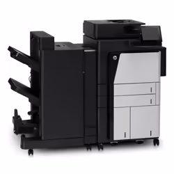 HP LaserJet Enterprise Flow Imprimante multifonction M830z, Noir et blanc, Imprimante pour Entreprises, Impression, copie, scan, fax, Chargeur automatique de documents de 200 feuilles; Impression USB en façade; Numérisation vers e-mail/PDF; Impression recto-verso - Vue supplémentaire 4