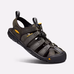 KEEN Clearwater Leather CNX Mâle Adulte Noir - Vue supplémentaire 4