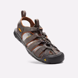 KEEN Clearwater CNX Mâle Adulte Marron, Orange - Vue supplémentaire 4