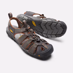 KEEN Clearwater CNX Mâle Adulte Marron, Orange - Vue supplémentaire 5