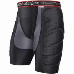 Troy Lee Designs 7605 Shorts de protection, noir, taille L pour Hommes