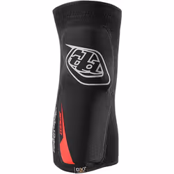 Troy Lee Designs Speed Jeunesse du genou manches, noir-gris, taille L
