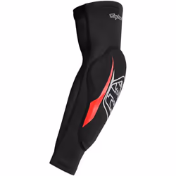Troy Lee Designs Raid Coudières, noir-rouge, taille XL 2XL pour Hommes