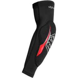 Troy Lee Designs Raid Coudières, noir-rouge, taille XL 2XL pour Hommes