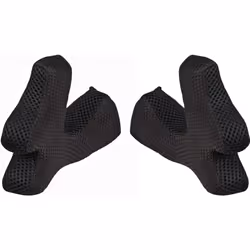 Troy Lee Designs SE4 Coussinets de joues, noir, taille 33 mm pour Hommes