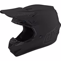 Troy Lee Designs GP Mono Casque de motocross, noir, taille 2XL pour Hommes