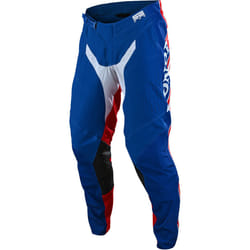 Troy Lee Designs SE Pro Boldor Honda Pantalon de motocross, blanc-rouge-bleu, taille 30 pour Hommes